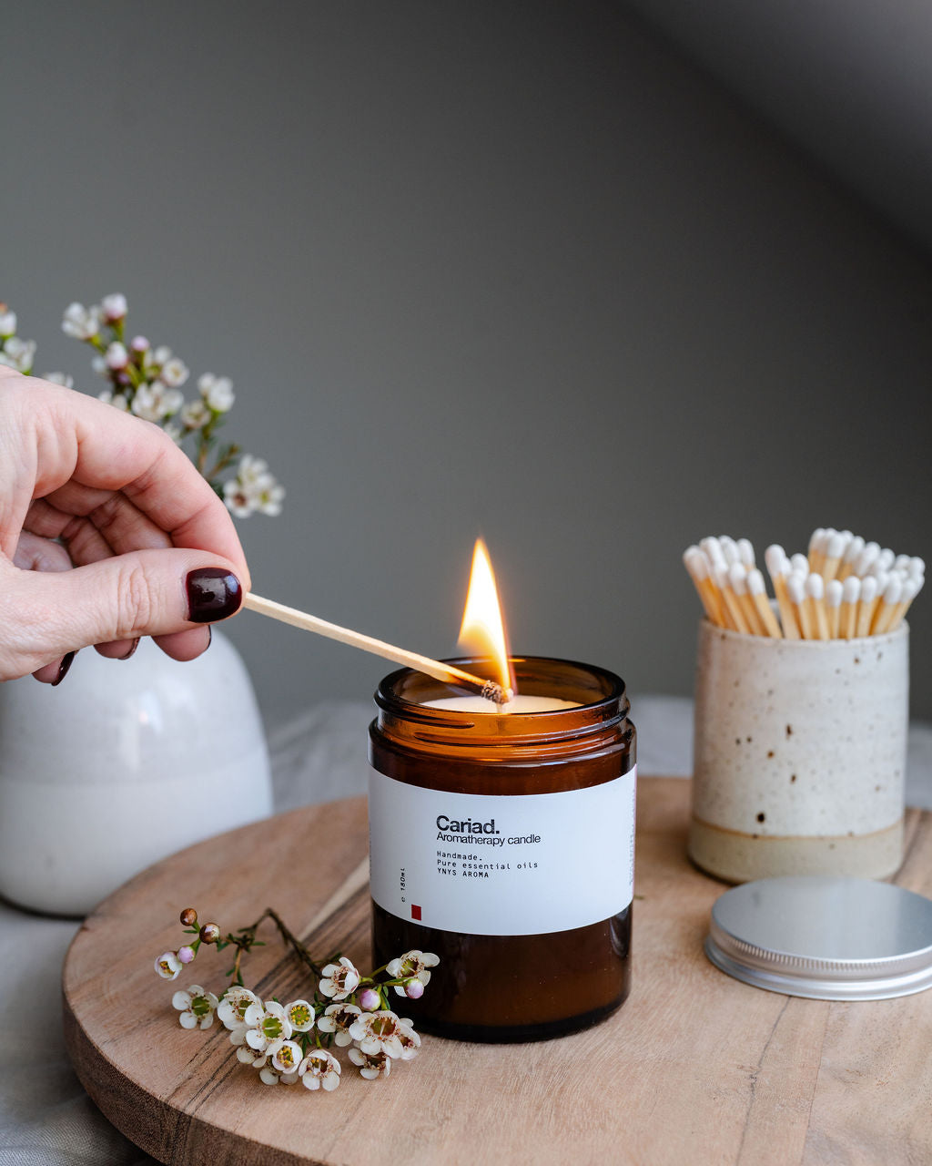 Cariad Aromatherapy Candle