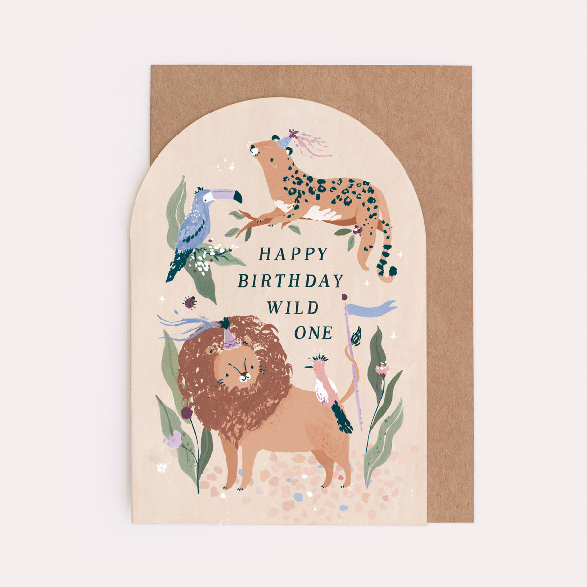 Wild One Kids Birthday Card