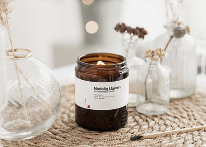 Nadolig Llawen Aromatherapy Candle