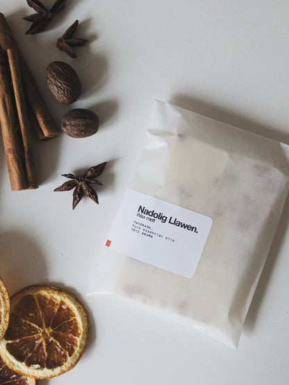 Nadolig Llawen Aromatherapy Wax Melt