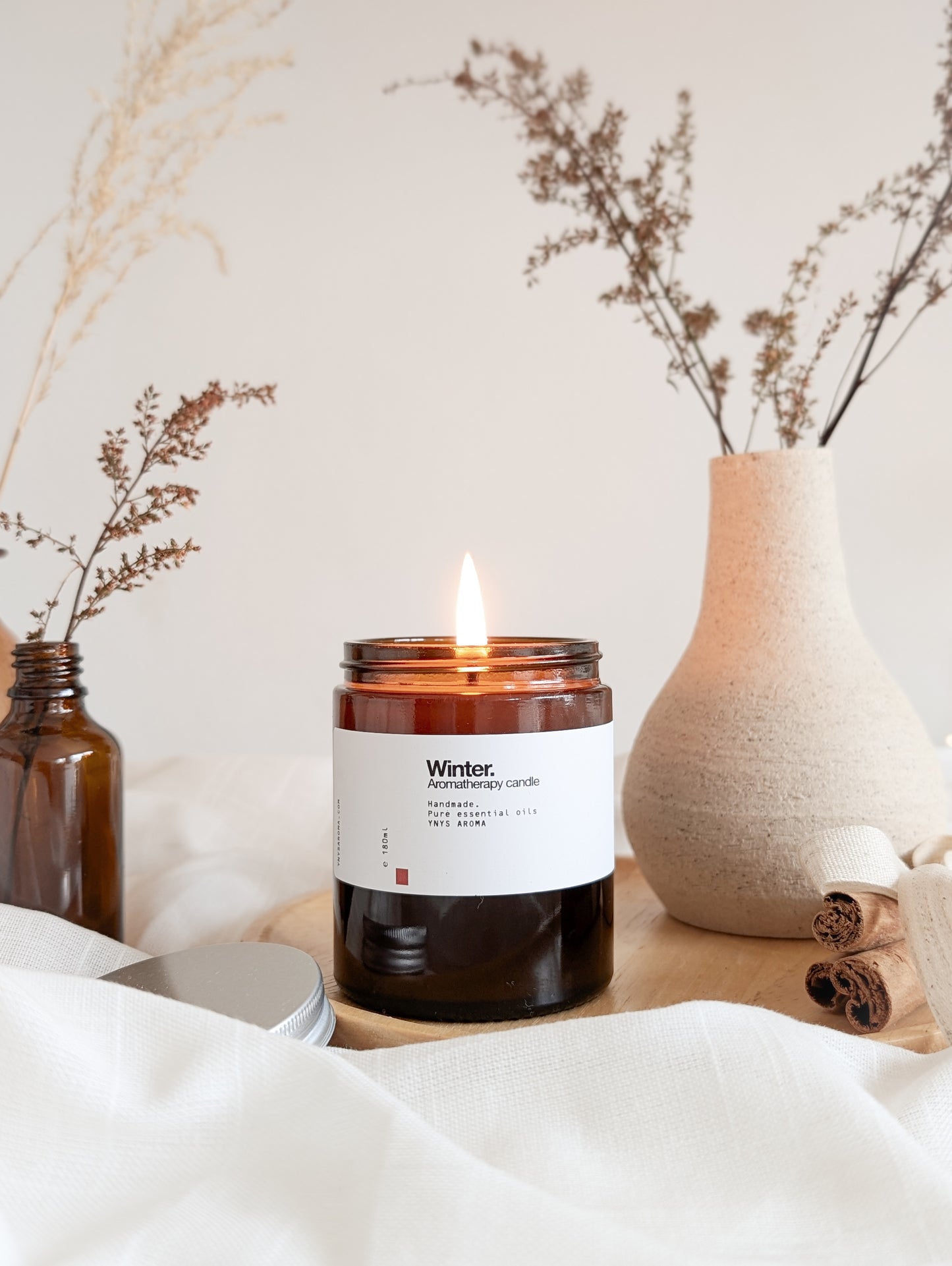 Winter Aromatherapy Candle