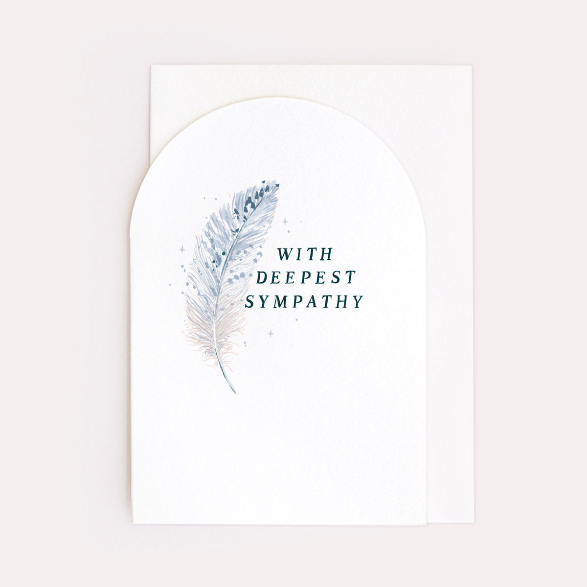 With Sympathy Card