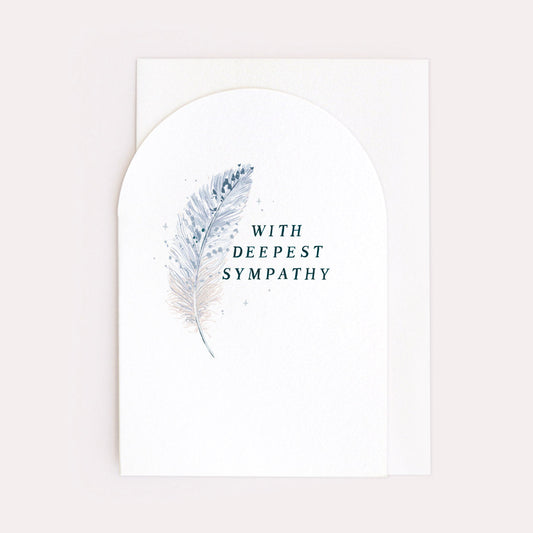 With Sympathy Card