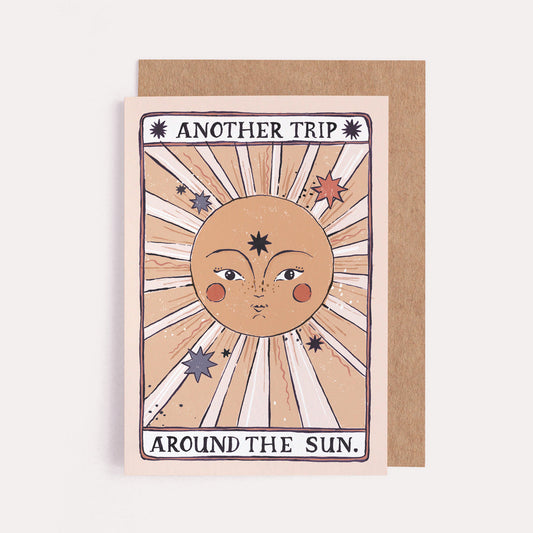 Birthday Sun Tarot Card
