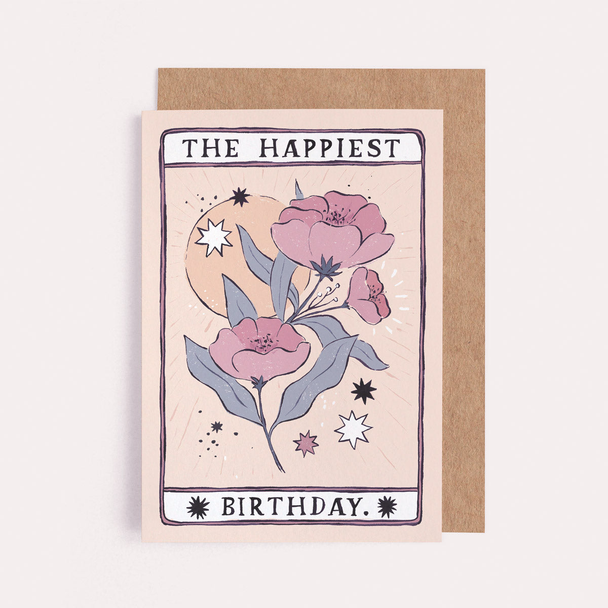 Birthday Flower Tarot Card