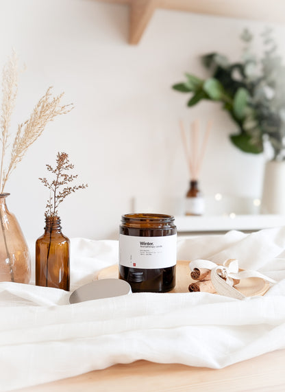 Winter Aromatherapy Candle