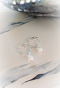Freshwater Pearl Hoop Earrings